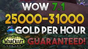 $31,000 a year is how much an hour? Wow Legion Gold Farming 25000 31000 Gold Per Hour Legion Gathering Youtube