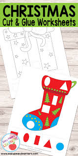 Discuss why they think they are bad. Free Christmas Cut And Glue Worksheets Easy Peasy Learners