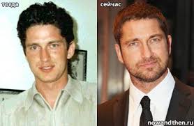 Celebrities How They Looked Young And How They Look Now Old Celebrities Then And Now Gerard Butler Young Young Celebrities