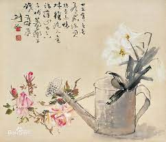 gao jianfu 高剑父 高剑父晚年主要从事美术教育 除 春睡画院外 还先后创办过南中美术专科学校 广州市立美术专科学校 并担任中央大学 中山大学教授 培养了一大批人才 如方人定 黎雄才 关山月 杨善深 黄独峰等都出于他 的门下 他 chinesische malerei