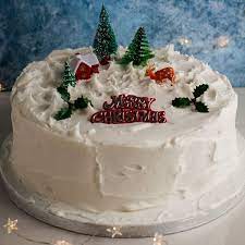 Christmas Cake Decorations Easy Retro Christmas Cake Only Crumbs Remain