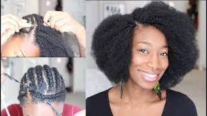 Let's return to the twists again! Two Minute Tutorial The Most Natural Looking Crochet Afro Youtube