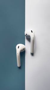 White Apple Airpods Headphones Wallpapers In Blue And White Background In 2021 Black Phone Wallpaper Headphone Wallpaper Black Wallpaper Dark Iphone