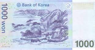 The won korea dibagi menjadi 100 chon. Matawang Korea Selatan Krw 1 000 Won Tukaran Mata Wang Forex Currency Forex Korea