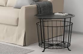 Gualov Storage Table Black 23 5 8 Ikea In 2020 Ikea Living Room Tables Ikea Lack Coffee Table Living Room Table