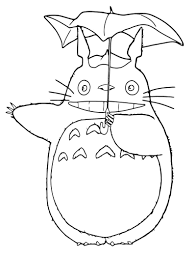 Check out our totoro coloring page selection for the very best in unique or custom, handmade pieces from our shops. Cute Totoro 3 Coloring Page Free Printable Coloring Pages For Kids