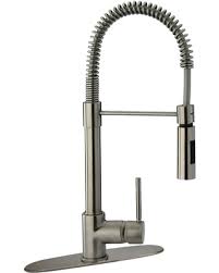 As part of the many home improvement brands that are available to consumers, the kitchen faucets help to improve the kitchen look giving it a more modern vibe that is also more efficient. New Deals On Glacier Bay Series 400 Single Handle Pull Down Sprayer Kitchen Faucet In Stainless Steel Brushed Nickel