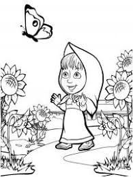 20 masha and the bear printable coloring pages for kids. Masha And The Bear Color Pages Free Coloring Pages For You And Old