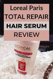 L Oreal Paris Repair Serum Hair Product Review Loreal Paris Loreal Hair Serum