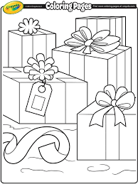 There are tons of great resources for free printable color pages online. Christmas Packages Coloring Page Crayola Com