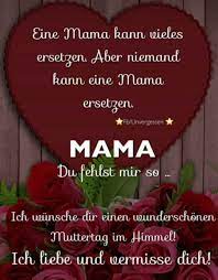 Für dich in den himmel, mama! Pin Von Bebi Auf Mama Muttertag Im Himmel Muttertag Mama Du Fehlst