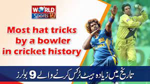 Most Hat Tricks By A Bowler In Cricket History Most Hat Tricks In All Formats Youtube