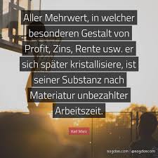 Karl Marx Zitat Aller Mehrwert In Welcher Besonderen Sagdas