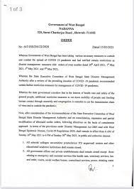 These restrictions were again extended till june 15, 2021. Total Lockdown In West Bengal Till May 30 Full List Of Restrictions Guidelines Here