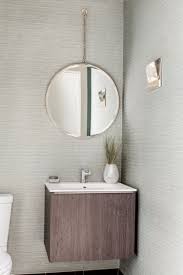 I like this powder room. Chic Bathrooms With Floating Vanities Floating Vanity Ideas