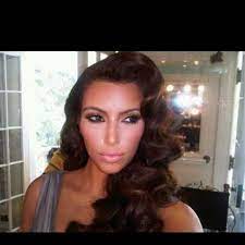 Pin By Nina Cruz On My Wedding Wedding Hair And Makeup Hollywood Hair Bridesmaid Hair