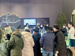 분양현장] 부천시 '송내역 푸르지오 센트비엔' 견본주택 가보니