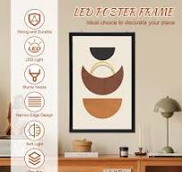 Amazon.com: MhdunueSK Led Movie Poster Frame,24x36 Inch Wall ...