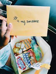 For my gma's 84th birthday i wanted to send her a big box of happiness. Pin By Shaylee Zeidler On A L I L G I F T Diy Valentines Gifts Friend Birthday Gifts Bff Gifts