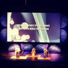 Styrofoam Cups Church Stage Stage Design Stage Lighting