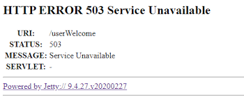 Since it's just a generic error message, it's difficult to pinpoint the issue's exact cause. Http Error 503 Service Unavailable In Spring Boot Project Stack Overflow