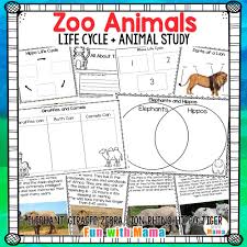 Plants start as seeds then most form flowers & fruit. Zoo Animals Life Cycle Printables Fun With Mama