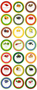 Https Www Behance Net Gallery 17386235 Etiquettes Pour Pots De Confitures Jam Label Jar Labels Canning Labels