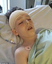 Boy diagnosed with brain cancer after his doctor, teachers and parents accuse him of faking symptoms | Daily Mail Online
