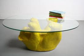 It accentuates a drum figure with glass top and cluster wood pattern. Vintage 60 S Little Bear Coffee Table By Lane W Oval Glass Top Apartment Pad Swag Glass Top Coffee Table Coffee Table Types Of Coffee Tables