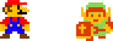 Pixelme is an url shortener that embeds retargeting pixels into shortened links. Pixel Link And Mario Mario And Link Pixel Hd Png Download Full Size Transparent Png For Free 81557 Pngix