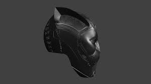 Check spelling or type a new query. Black Panther Helmet 2018 3d Modeel By Rtj3000 On Deviantart