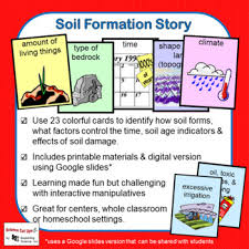 Weathering is considered as a destructive one and helps to change the consolidated rocks and minerals into unconsolidated material (parent material) whereas second phase of soil formation is considered as a constructive process and develops the soil. Soil Formations Worksheets Teaching Resources Tpt