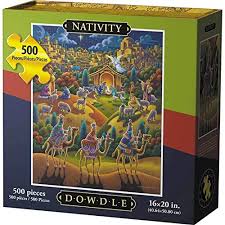 A magical art piece manufactured into a dowdle puzzle. Dowdle Jigsaw Puzzle Nativity 500 Piece Buy Online In Angola At Angola Desertcart Com Productid 9729818