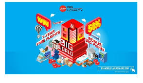 We bet you know that lazada is one of the best places for shopping in malaysia, offering the now shopping at lazada gets more exciting and more times enjoyable, cause for every malaysia ringgit spent on lazada you get 1 big point from airasia. Airasia Big Members Get 50 Bonus Big Points Stand A Chance To Win 1 Year Free Flights Till This Malaysia Day Trp