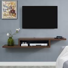41 Modern And Minimalist Tv Wall Living Room Decor Ideas 6 Tv Wall Shelves Living Room Tv Wall Wall Mount Tv Shelf