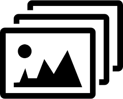 Photos Icon SVG Vector & PNG Free Download | UXWing
