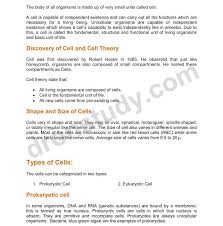 Pin By Divi Goyal On Read The Unit Biology Class Life
