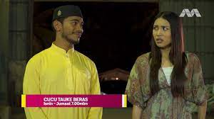 The boy who came for a vacation tries hard to impress his aunt. Mediacorp Suria Cucu Tauke Beras Episod 10 14 Facebook