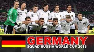 Germany Football Squad 2018 Fifa World Cup Russia Germany Football Football Squads World Cup
