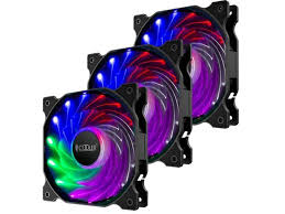 Many computers have several fans to help provide ventilation to the computer's components. Pccooler 120mm Case Fan Phantom Series 3 In 1 Kit Pc Fp120 Rgb Case Fans High Performance Cooling Pc Fan Hydraulic Bearing Low Noise Computer Fans For Pc Case Newegg Com
