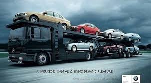 Bmw Vs Mercedes Car Advertising Car Ads Advertising