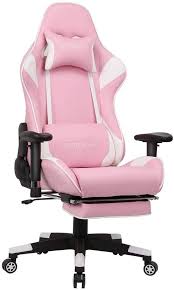 Amazon Com Cyrola Pink Gaming Chair With Footrest Armrest Adjustable Big Size High Back 90 180 And Gaming Seat 36 Gaming Chair Gamer Chair Office Gaming Chair