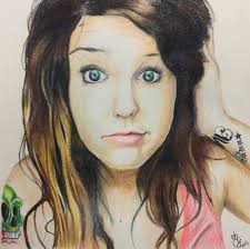 Yoshi's island drawing with prisma pencils