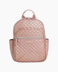 Vera bradley blue rhapsody backpack small. Vera Bradley Iconic Small Backpack In Rose Quartz The Paper Store