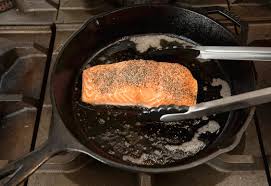 By audrey bruno cooking on an electric stov. How To Cook Salmon In A Pan And Be Out Of The Kitchen In 15 Minutes