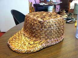 Pin By Kateri Hillaire On Cedar Work Flax Weaving Weaving Crafts Weaving Art