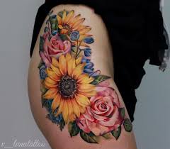 Here we have provided some 15 sample images about sunflower and rose tattoo including images, pictures, photos, wallpapers, and more. Sunflower Roses Tattoo Ideas V Lunatattoo 2 Kickass Things