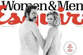 Chelsea Handler and Nick Offerman appear butt-naked on Esquire's April  cover | Salon.com
