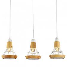 Uclu Sirali Ahsap Detayli Modern Yemek Masasi Sarkit Avize 51545 04 L03 Wd Avize Modern Avizeler