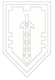 More focused toward the younger kids but the brick show has created some free printable coloring pages for the new lego nexo knights theme. 29 Coloring Pages Of Lego Nexo Knights On Kids N Fun Co Uk Op Kids N Fun Vind Je Altijd De Leukste Kl Nexo Knights Shields Knight Shield Knight Birthday Party